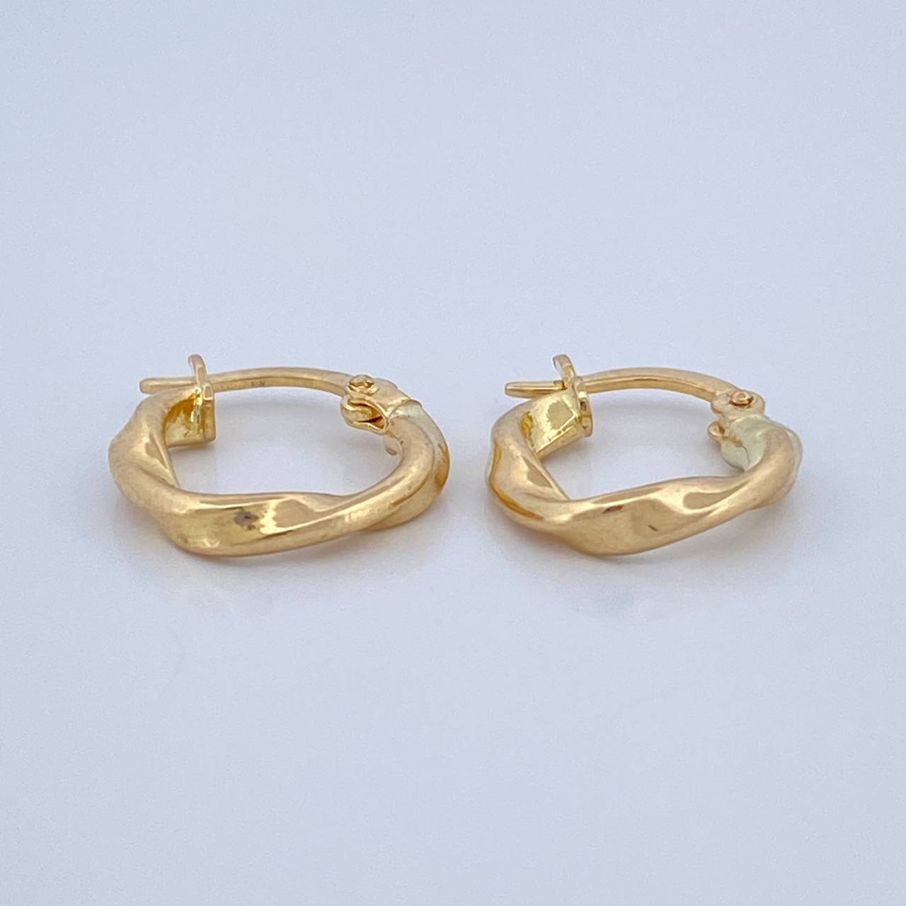 Candongas Asby 1.05gr / 1.5cm / Oro Amarillo 18K %