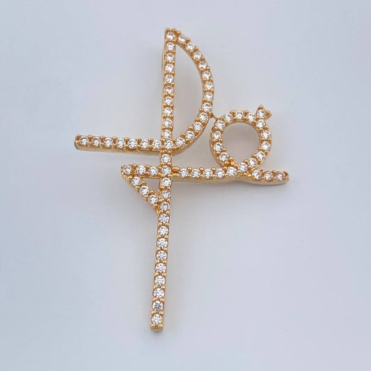 Dije Fe 2.9gr / 3.8cm / Oro Amarillo 18K %