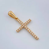 Dije Cruz 1.4gr / 3.1cm / Oro Amarillo 18K %