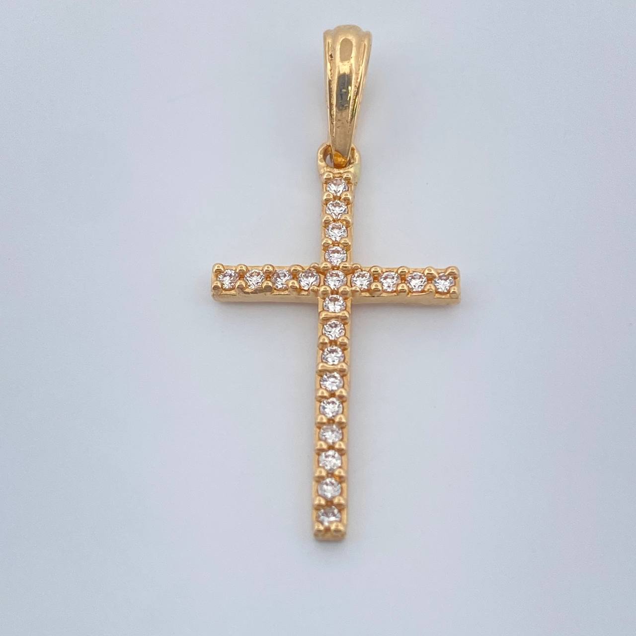 Dije Cruz 1.4gr / 3.1cm / Oro Amarillo 18K %
