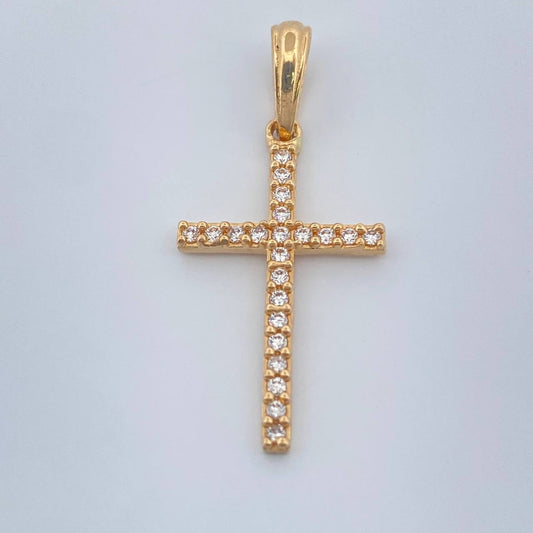 Dije Cruz 1.4gr / 3.1cm / Oro Amarillo 18K %