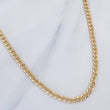 Cadena Cubana 5.4 g / 71 cm / 2.9 mm Oro Amarillo 18K