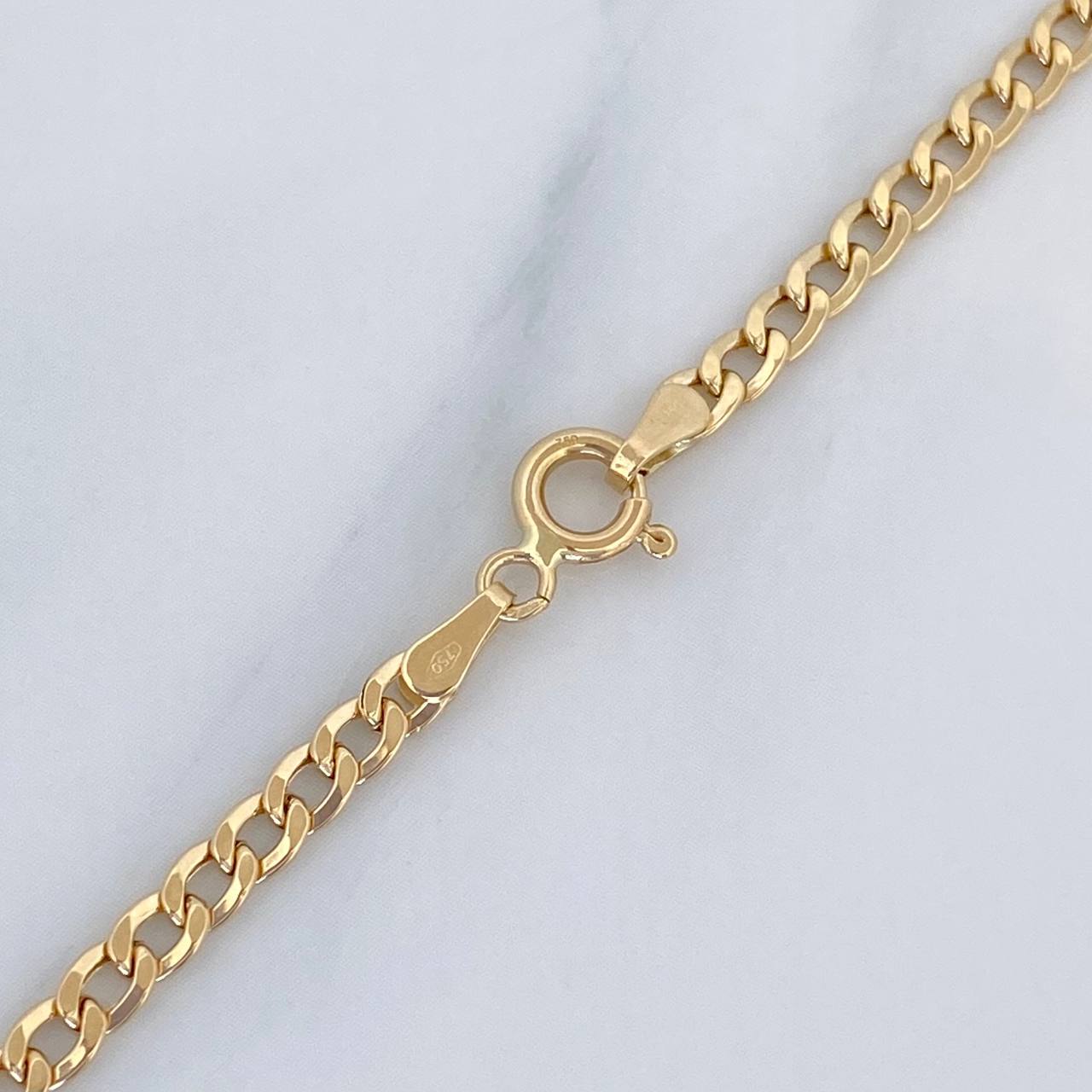 Cadena Cubana 5.4 g / 71 cm / 2.9 mm Oro Amarillo 18K