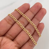 Cadena Cubana 5.4 g / 71 cm / 2.9 mm Oro Amarillo 18K