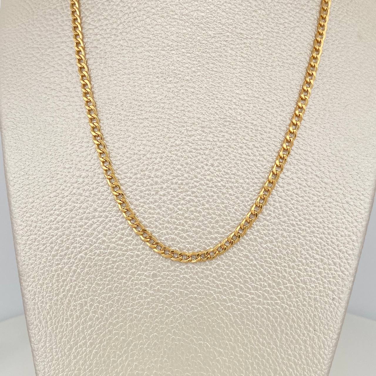 Cadena Cubana 5.4 g / 71 cm / 2.9 mm Oro Amarillo 18K