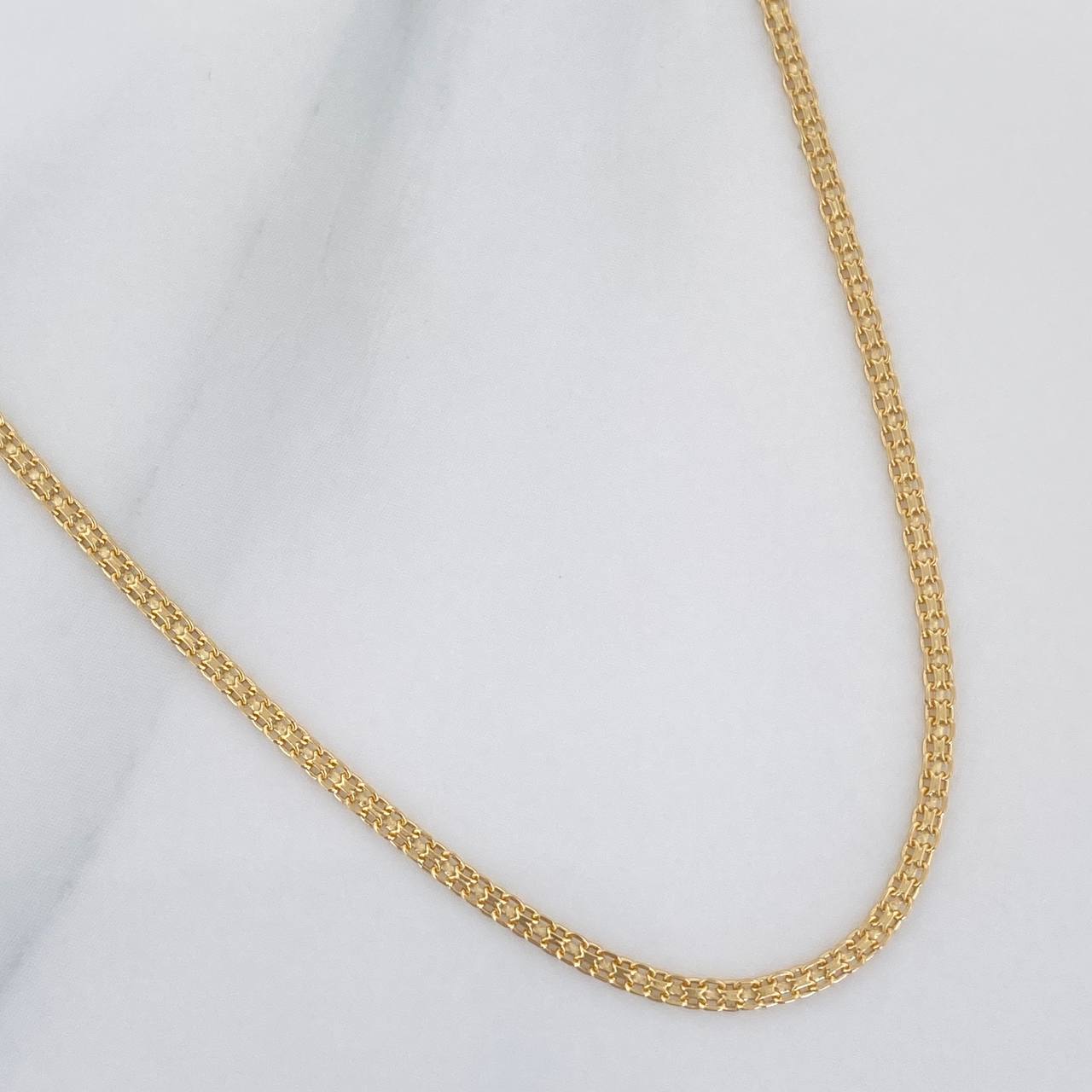 Cadena China 2.45 g / 45.5 cm / 0.5 mm Oro Amarillo 18K