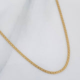 Cadena China 2.45 g / 45.5 cm / 0.5 mm Oro Amarillo 18K