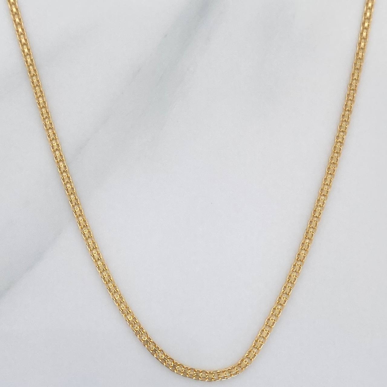 Cadena China 2.45 g / 45.5 cm / 0.5 mm Oro Amarillo 18K