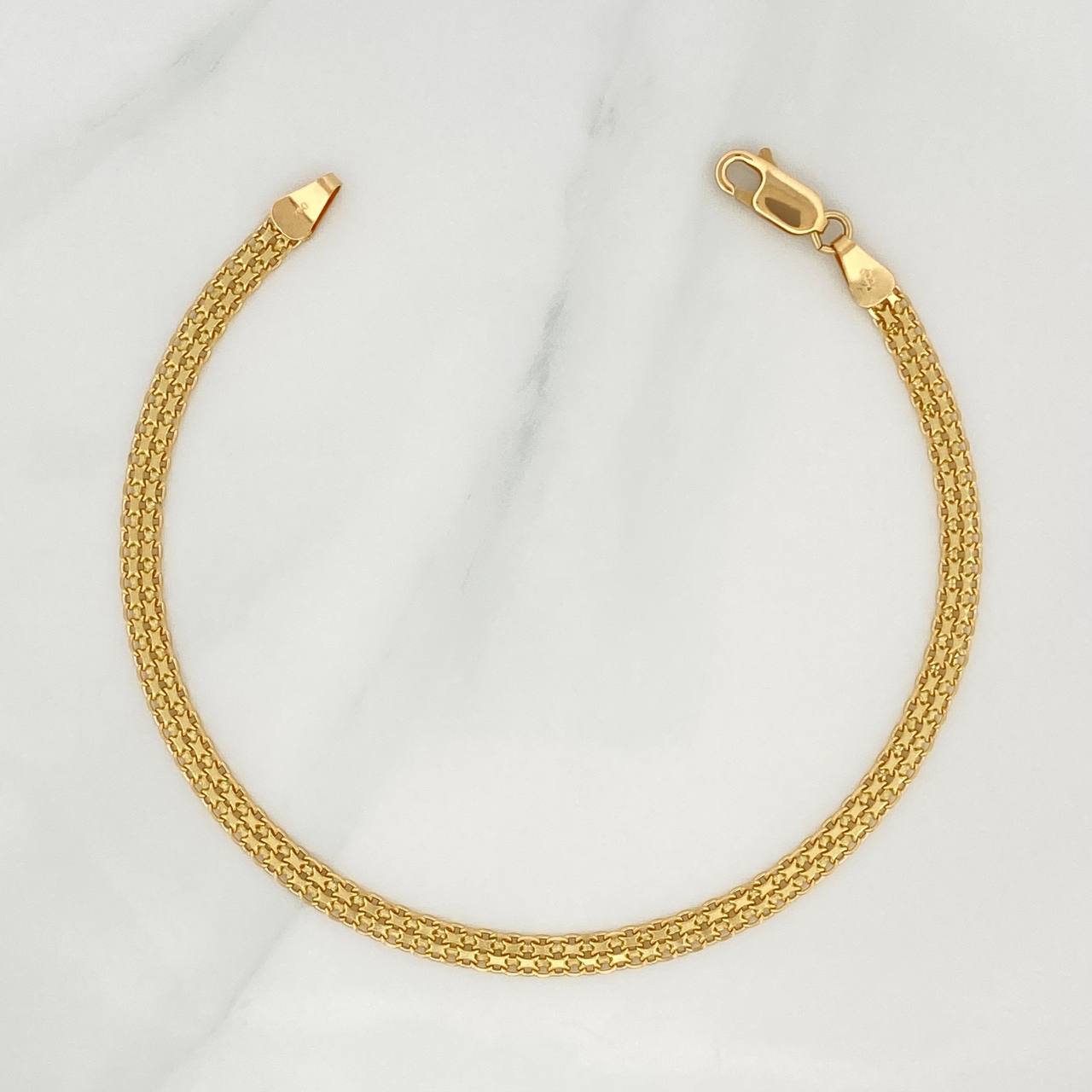 Pulso Chino 5 g / 20.5 cm / 4 mm Oro Amarillo 18K