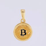 Dije Moneda 2.85gr / 2.5cm / Oro 18K