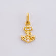 Dije Ancla 0.4gr / 1.5cm / Oro Amarillo 18K