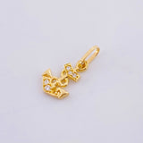 Dije Ancla 0.4gr / 1.5cm / Oro Amarillo 18K