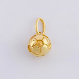 Dije Futbol Balon 1.8gr / 1.05cm / Oro Amarillo 18K