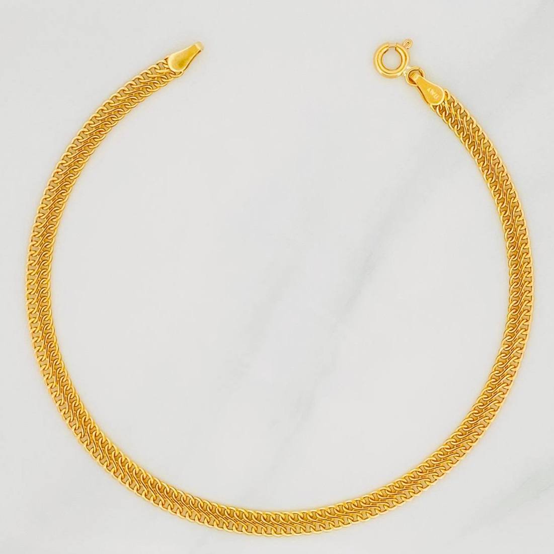 Pulso Sedusa 2g / 21cm / 3.8mm Oro Amarillo 18K