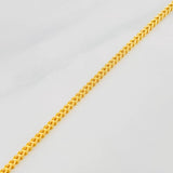 Pulso Franco 1.75g / 19cm / 1.9mm Oro Amarillo 18K