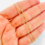 Cadena Figaro 1.55g / 45cm / 1.9mm Oro Amarillo 18K