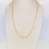 Cadena Figaro 1.55g / 45cm / 1.9mm Oro Amarillo 18K