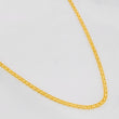 Cadena China 3.2g / 60cm / 1.5mm Oro Amarillo 18K