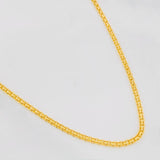 Cadena China 3.3g / 60cm / 1.5mm Oro Amarillo 18K