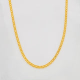 Cadena China 3.3g / 60cm / 1.5mm Oro Amarillo 18K