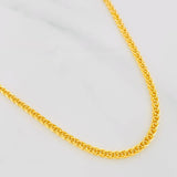 Cadena Franco 6.55g / 60cm / 2.2mm Oro Amarillo 18K