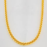 Cadena Franco 6.1g / 60cm / 2.2mm Oro Amarillo 18K