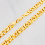 Cadena Cubana 13.5g / 60cm / 6.65mm Oro Amarillo 18K