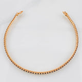 Pulso Tennis 5.8g / 20cm / 2.1mm Oro Rosa 18K