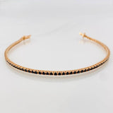 Pulso Tennis 5.8g / 20cm / 2.1mm Oro Rosa 18K