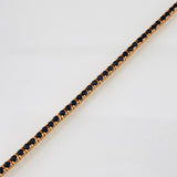 Pulso Tennis 5.35g / 18.5cm / 2.8mm Oro Rosa 18K