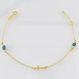 Pulso Aro Seguido 1.4g / 17cm / 1.1mm Oro Amarillo 18K