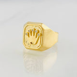 Anillo Virgen de Guadalupe 3.35g / T8 Oro Amarillo 18K
