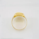 Anillo Cruz 4.15g / T10 1/2 Oro Amarillo 18K