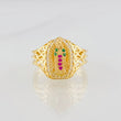 Anillo Virgen de Guadalupe 3.15g / T7 Oro Amarillo 18K