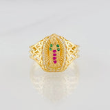 Anillo Virgen de Guadalupe 3.15g / T7 Oro Amarillo 18K