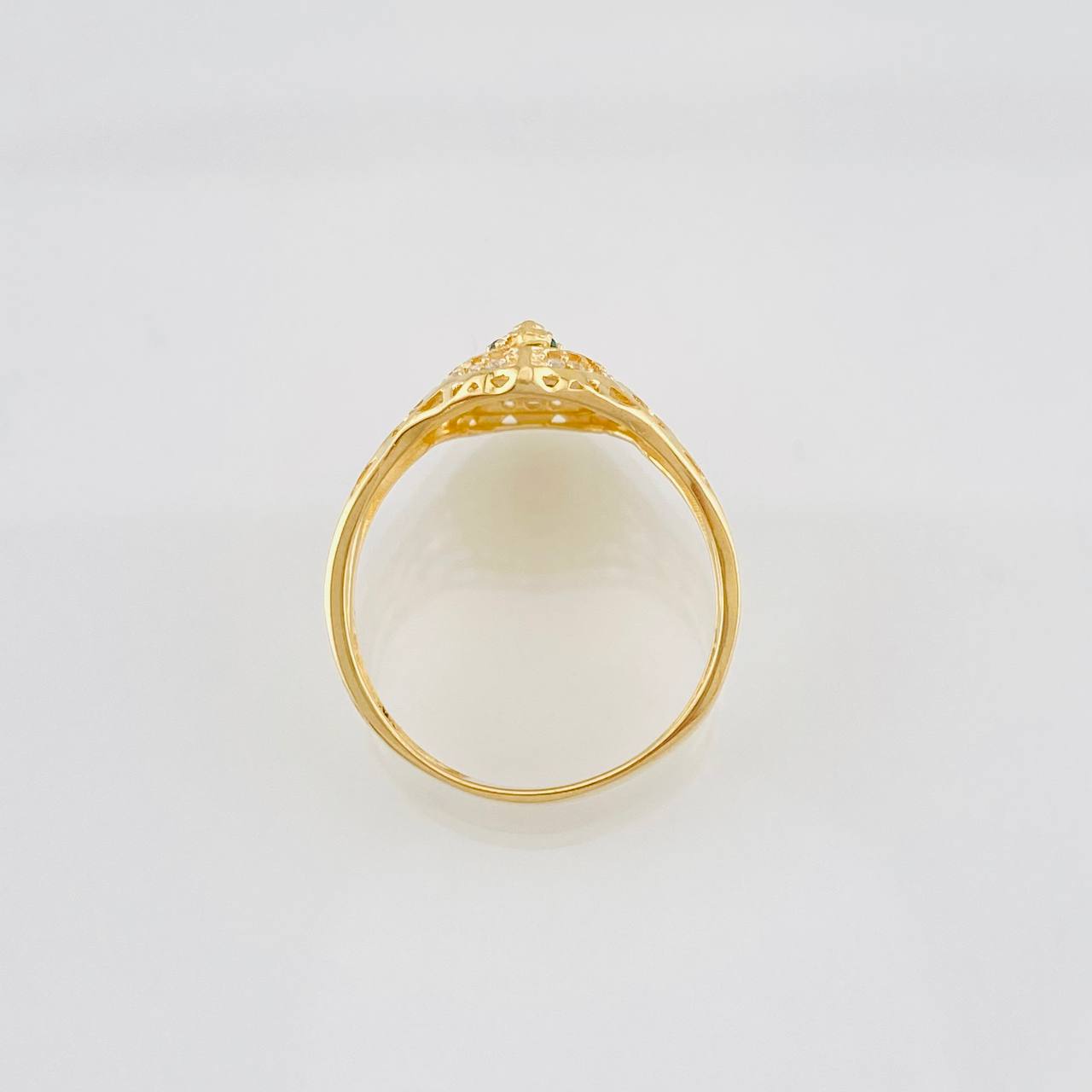 Anillo Virgen de Guadalupe 3.15g / T7 Oro Amarillo 18K
