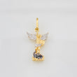 Dije Arcangel San Miguel 1.05g / 2.05cm Tres Oros 18K