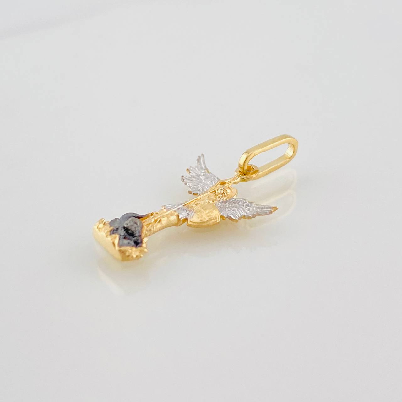 Dije Arcangel San Miguel 1.05g / 2.05cm Tres Oros 18K