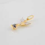 Dije Arcangel San Miguel 1.05g / 2.05cm Tres Oros 18K