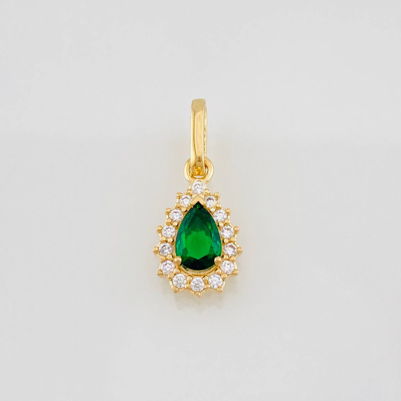 Dije Lagrima 1.1g / 2cm Oro Amarillo 18K