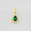 Dije Lagrima 1.1g / 2cm Oro Amarillo 18K