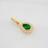 Dije Lagrima 1.1g / 2cm Oro Amarillo 18K