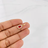 Dije Lagrima 1.1g / 2cm Oro Amarillo 18K