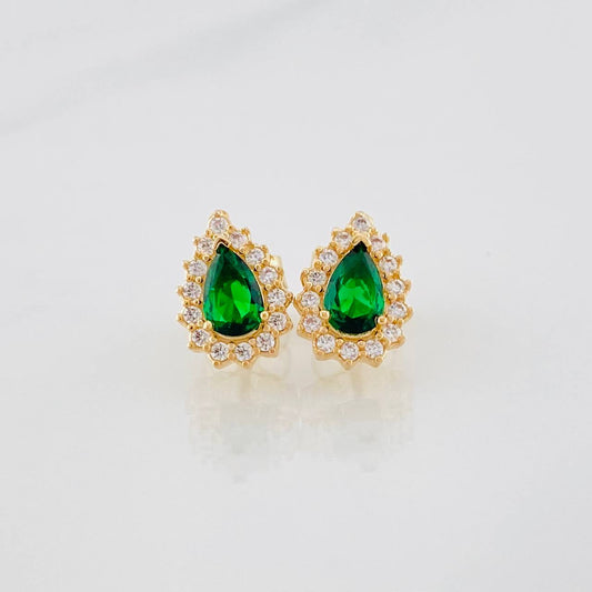 Topos Lagrima 2.4g / 7.91mm Oro Amarillo 18K