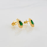 Topos Lagrima 2.4g / 7.91mm Oro Amarillo 18K