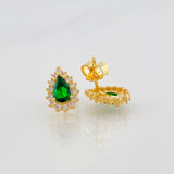 Topos Lagrima 2.4g / 7.91mm Oro Amarillo 18K