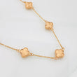Cadena Aro Seguido Trebol 6.7g / 50cm / 0.9mm Oro Rosa 18K