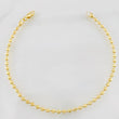 Pulso Militar 4.65g / 19.5cm / 3mm Oro Amarillo 18K