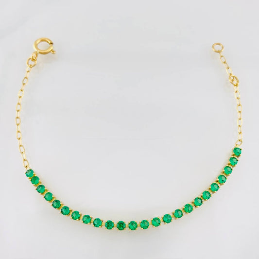Pulso Modulable Tennis 3.45g / 2.6mm Oro Amarillo 18K
