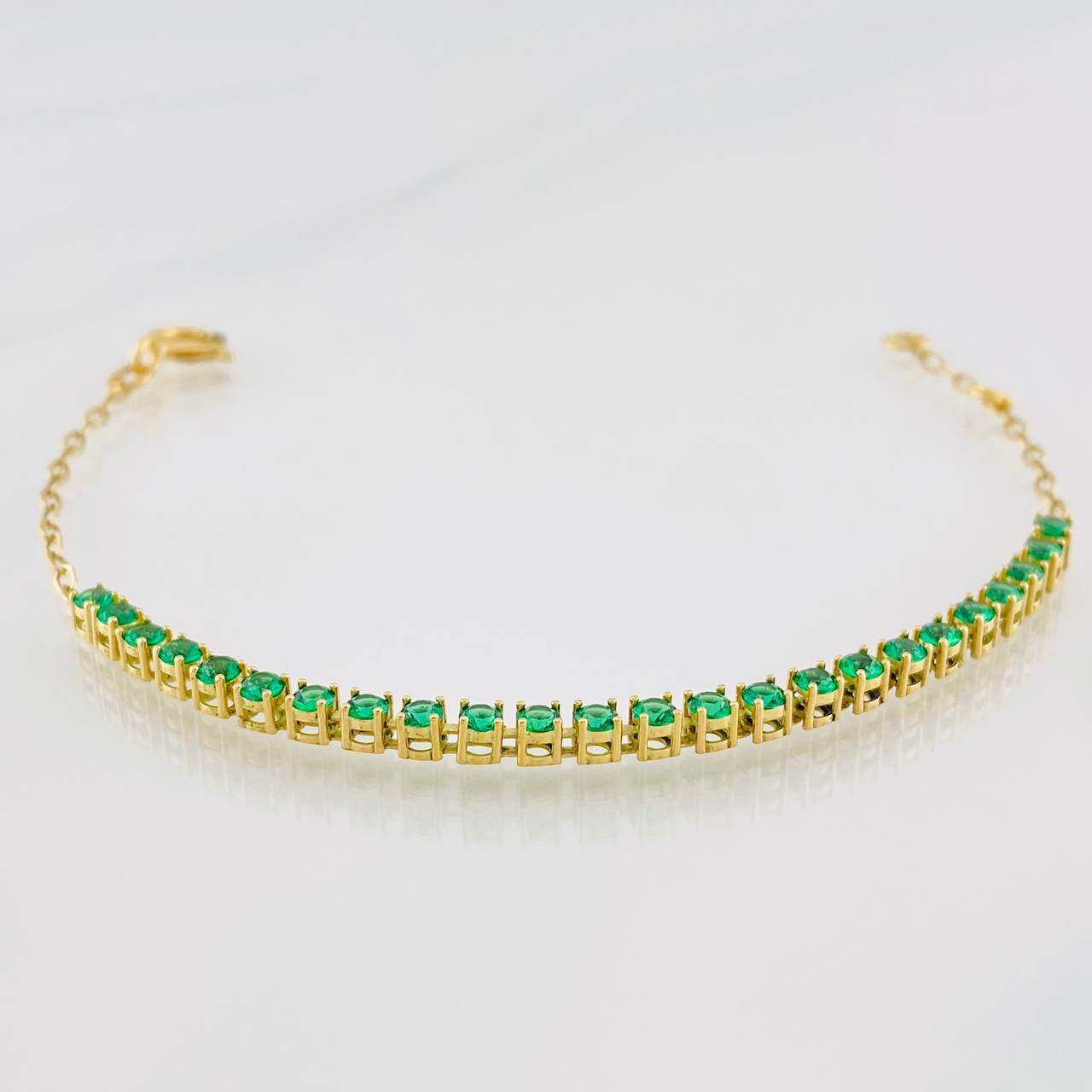 Pulso Modulable Tennis 3.45g / 2.6mm Oro Amarillo 18K